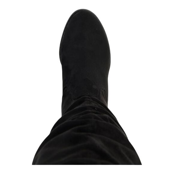 Journee Collection Women's Aneil High Heel Slouch Boots Black Size 6 M - Picture 3 of 4